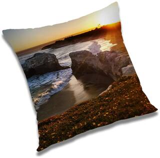 RADANYA Printed Cushion Cover with Filler Set 18x18 inch