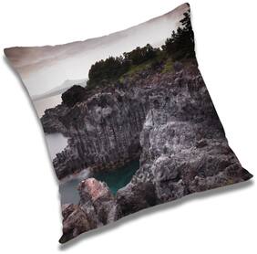RADANYA Printed Cushion Cover with Filler Set 18x18 inch