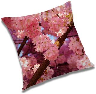 RADANYA Printed Cushion Cover with Filler Set 16x16 inch