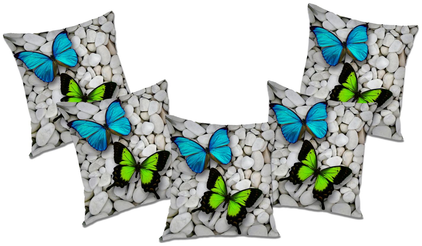 

RADANYA Printed Cushion Cover (Set of 5) 20x20 inch