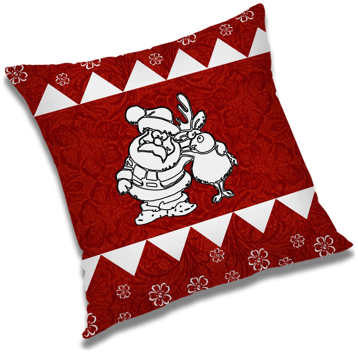 

RADANYA Printed Cushion Cover with Filler Set 20x20 inch