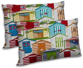 RADANYA Polyester Printed Pillow Covers ( Pack of 2 , Multi )