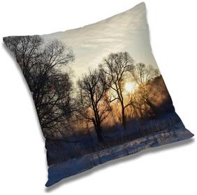RADANYA Printed Cushion Cover with Filler Set 16x16 inch