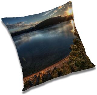 RADANYA Printed Cushion Cover with Filler Set 12x12 inch