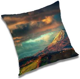 RADANYA Printed Cushion Cover with Filler Set 12x12 inch