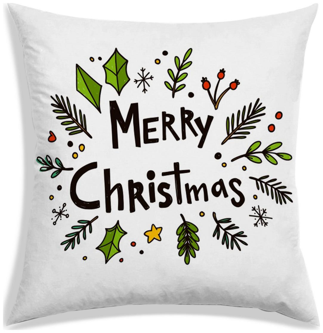 

RADANYA Printed Polyester Off-white Cushion Cover ( Regular Pack of 1 )