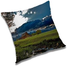 RADANYA Printed Cushion Cover with Filler Set 12x12 inch