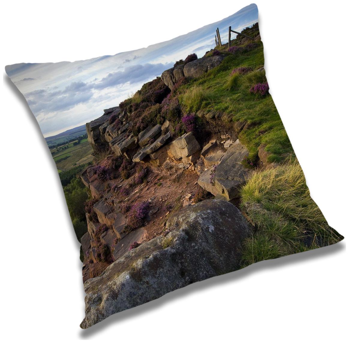 

RADANYA Printed Cushion Cover with Filler Set 20x20 inch