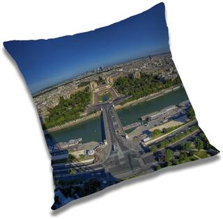 RADANYA Printed Cushion Cover with Filler Set 18x18 inch