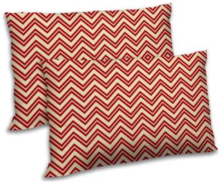 RADANYA Polyester Floral Pillow Covers ( Pack of 2 , Brown )
