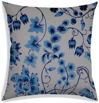 RADANYA Printed Polyester Black Cushion Cover ( Regular , Pack of 1 )