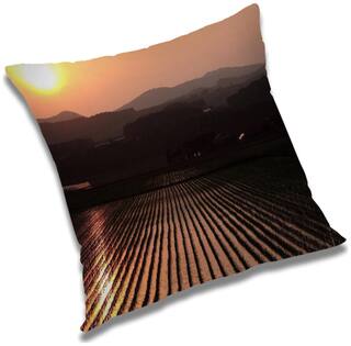 RADANYA Printed Cushion Cover with Filler Set 16x16 inch