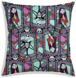 RADANYA Printed Polyester Grey Cushion Cover ( Extra large , Pack of 1 )