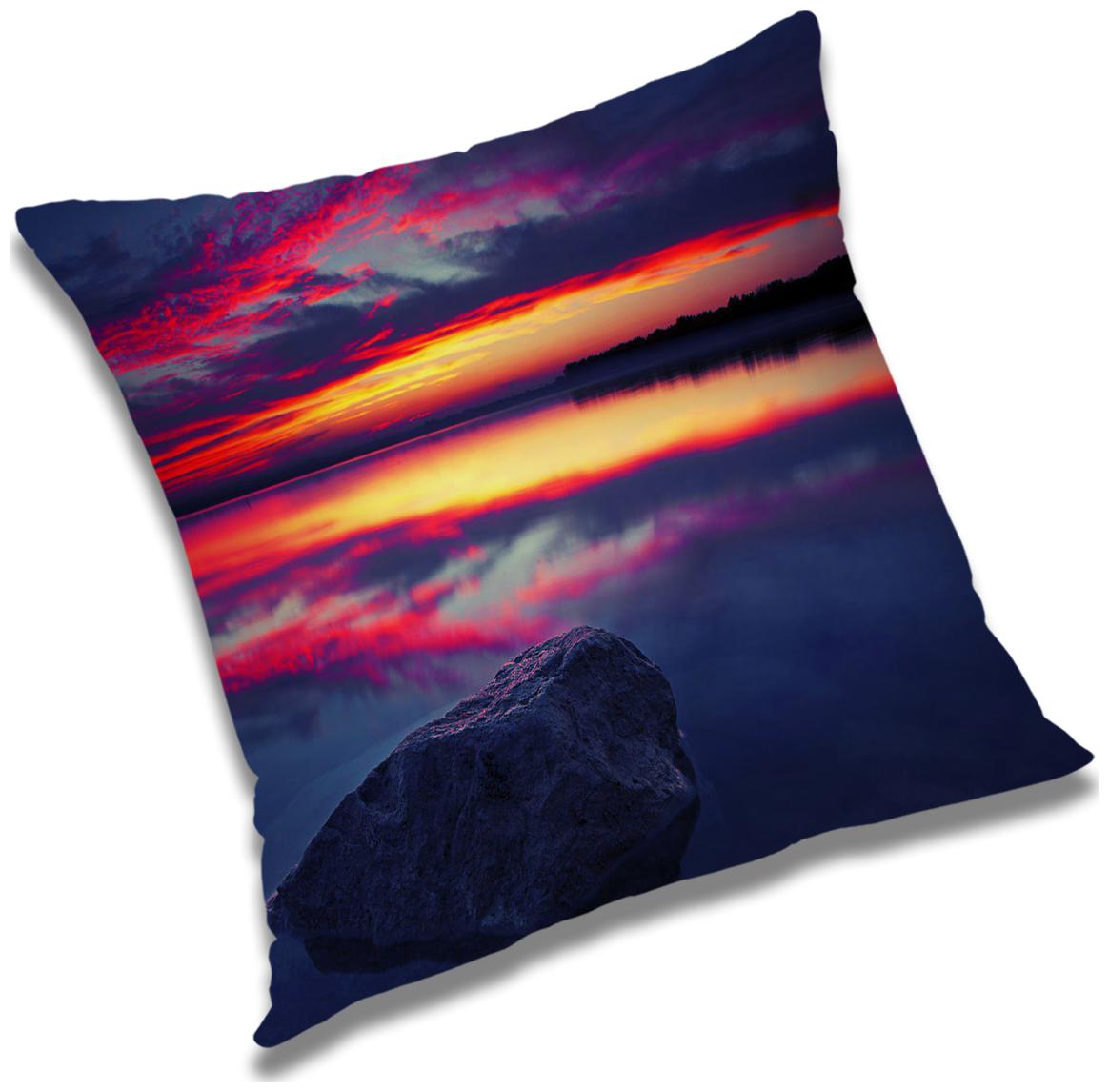 

RADANYA Printed Cushion Cover with Filler Set 20x20 inch