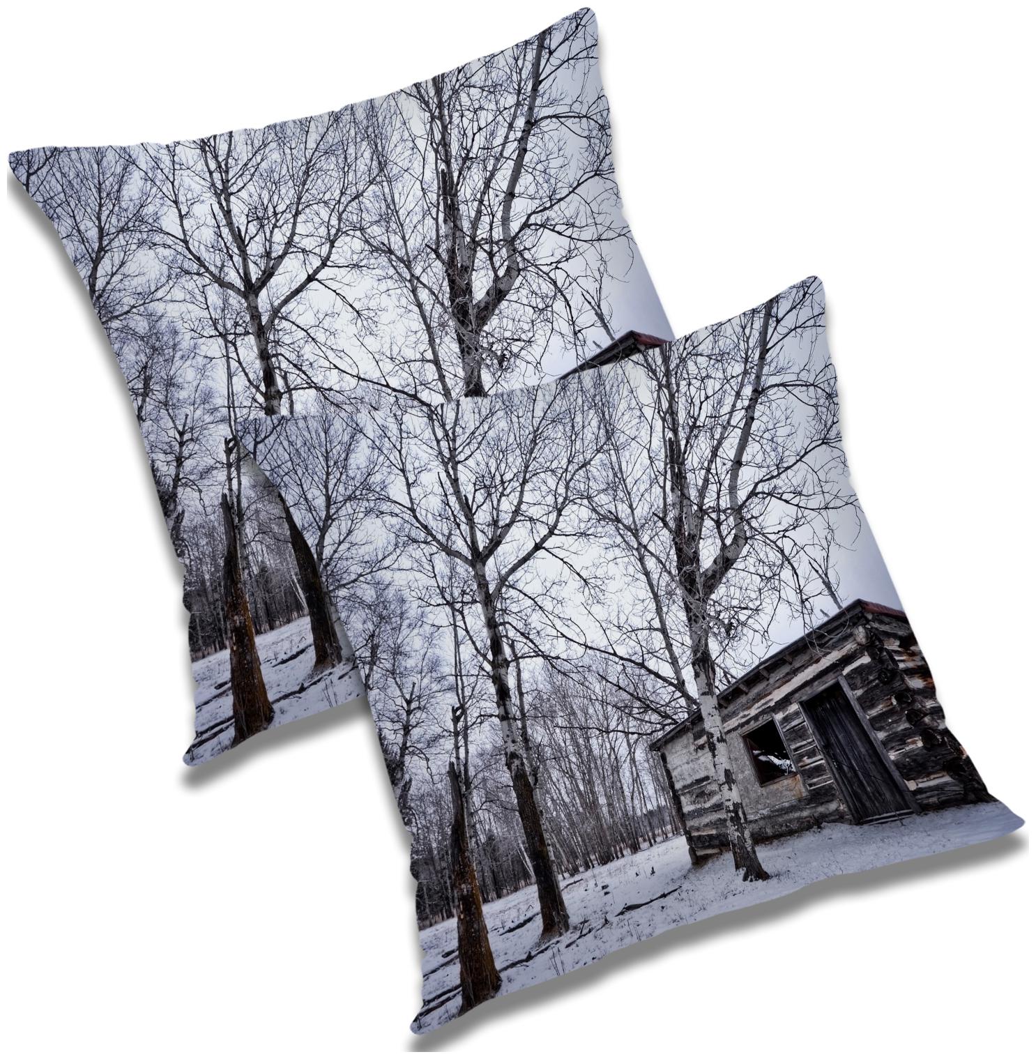 

RADANYA Printed Cushion Cover with Filler Set 20x20 inch