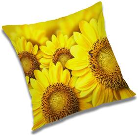 RADANYA Printed Cushion Cover with Filler Set 24x24 inch