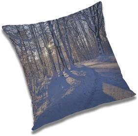 RADANYA Printed Cushion Cover with Filler Set 18x18 inch