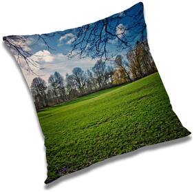 RADANYA Printed Cushion Cover with Filler Set 16x16 inch