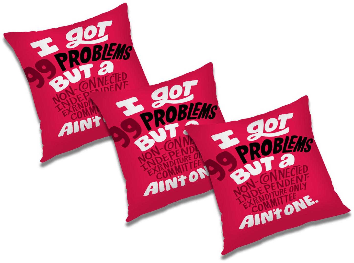 

RADANYA Printed Cushion Cover with Filler (Set of 3) 24x24 inch