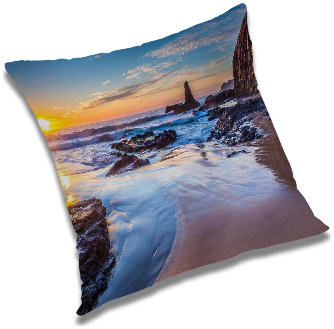 

RADANYA Printed Cushion Cover with Filler Set 20x20 inch