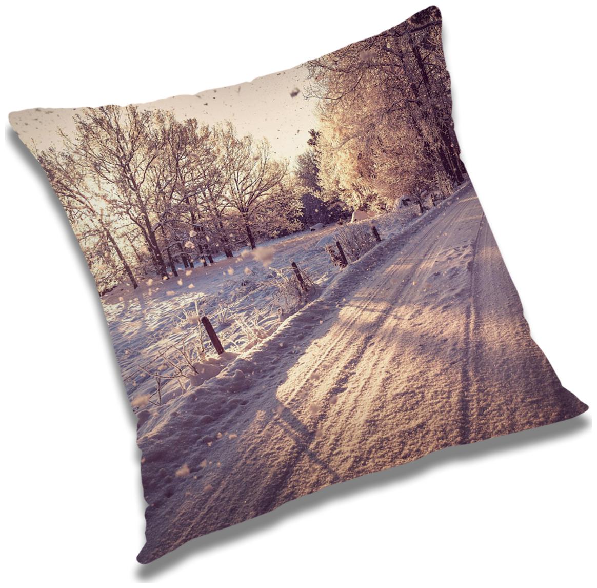 

RADANYA Printed Cushion Cover with Filler Set 16x16 inch