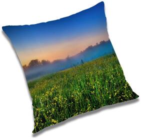 RADANYA Printed Cushion Cover with Filler Set 16x16 inch