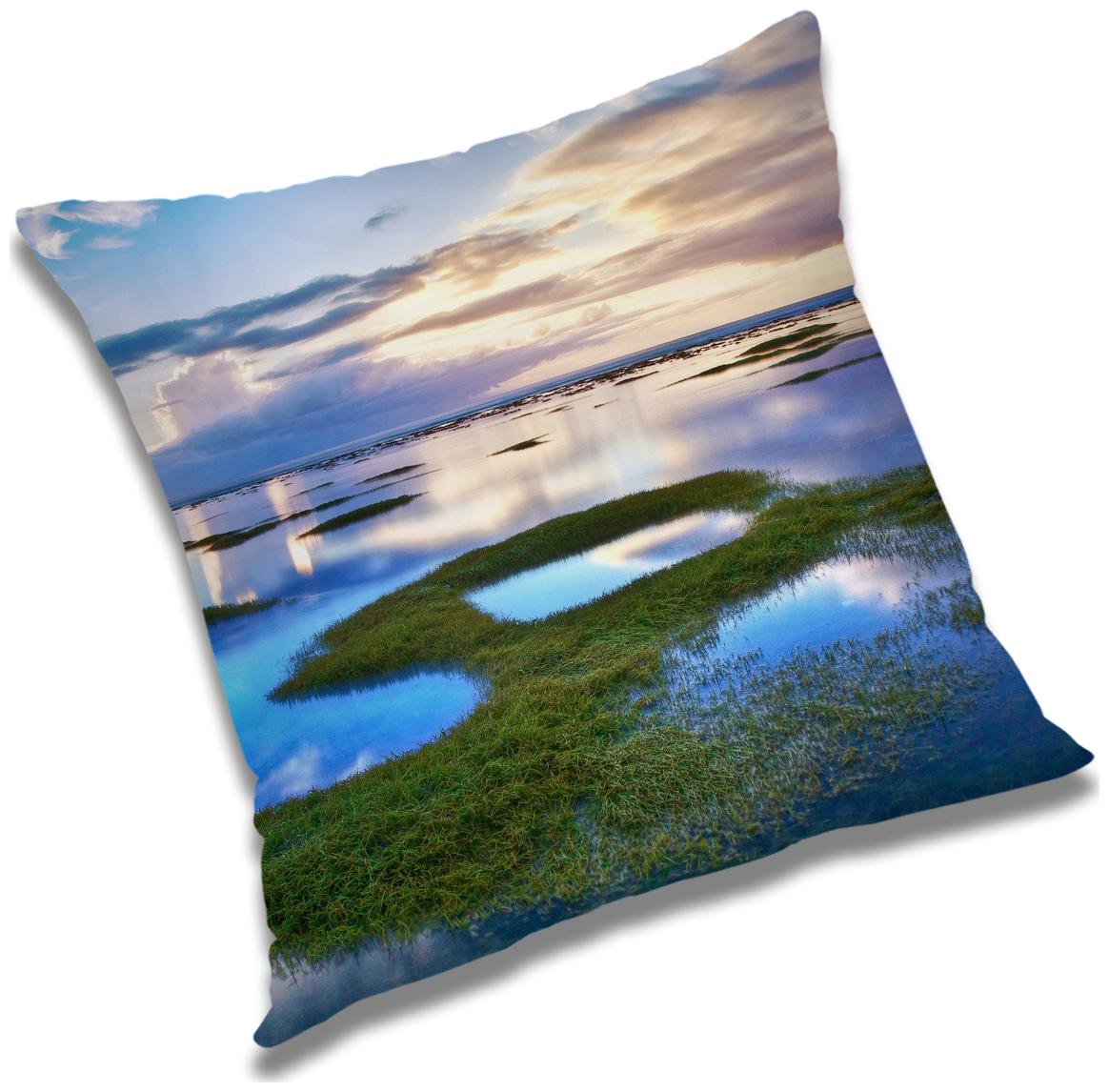 

RADANYA Printed Cushion Cover with Filler Set 16x16 inch