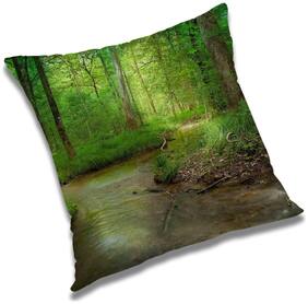 RADANYA Printed Cushion Cover with Filler Set 12x12 inch