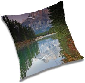 RADANYA Printed Cushion Cover with Filler Set 16x16 inch