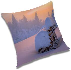 RADANYA Printed Cushion Cover with Filler Set 24x24 inch
