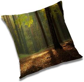 RADANYA Printed Cushion Cover with Filler Set 16x16 inch