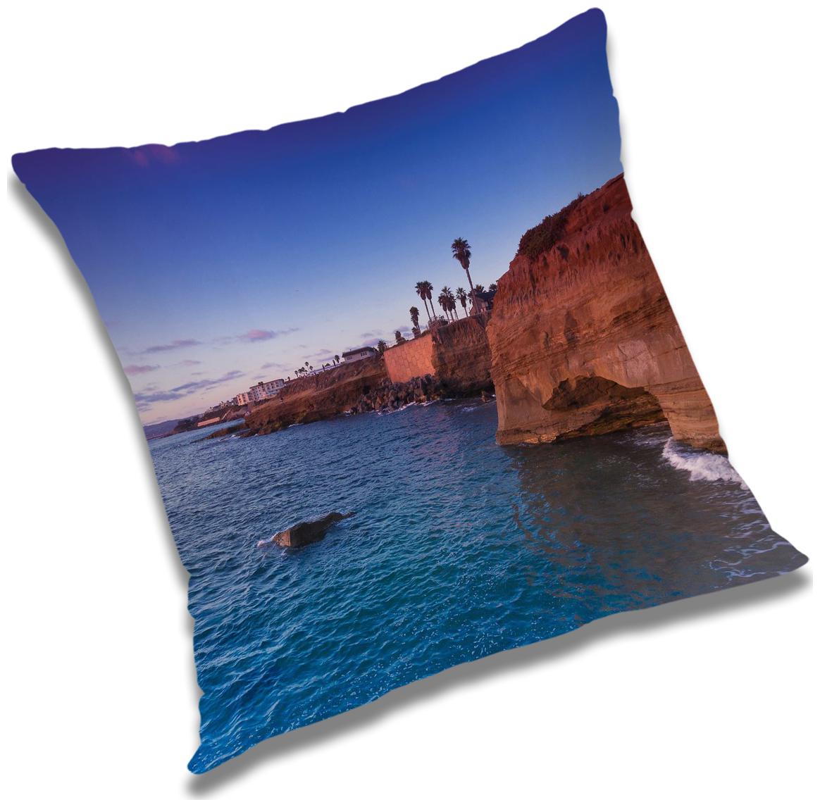 

RADANYA Printed Cushion Cover with Filler Set 16x16 inch