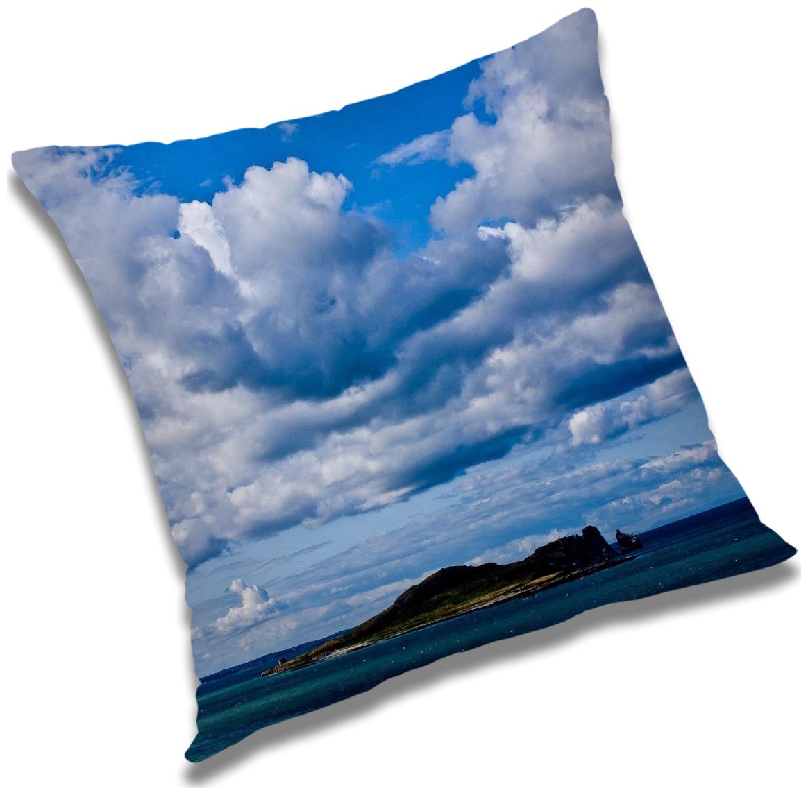 

RADANYA Printed Cushion Cover with Filler Set 12x12 inch