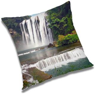 RADANYA Printed Cushion Cover with Filler Set 16x16 inch