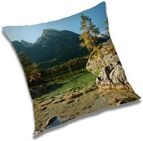 RADANYA Printed Cushion Cover with Filler Set 18x18 inch