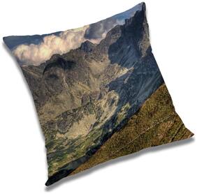 RADANYA Printed Cushion Cover with Filler Set 16x16 inch