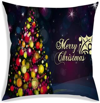 RADANYA Printed Cushion Cover 16x16 inch