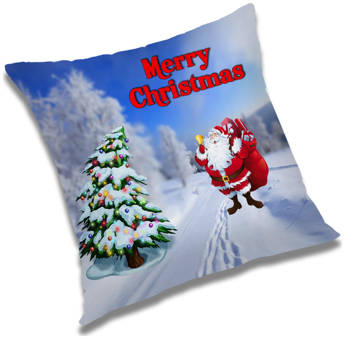 

RADANYA Printed Cushion Cover with Filler Set 12X12 inch