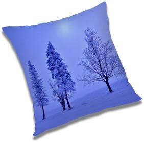 RADANYA Printed Cushion Cover with Filler Set 16x16 inch