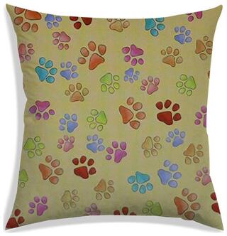 RADANYA Printed Polyester Green Cushion Cover ( Extra large , Pack of 1 )