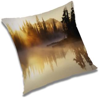 RADANYA Printed Cushion Cover with Filler Set 12x12 inch