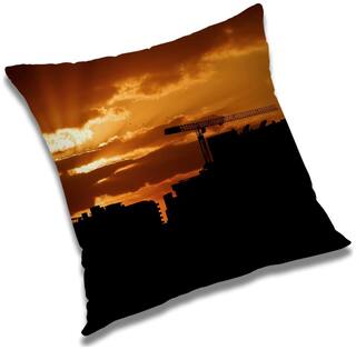 RADANYA Printed Cushion Cover with Filler Set 12x12 inch