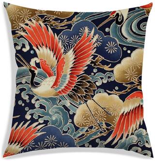 RADANYA Printed Cushion Cover 24x24 inch