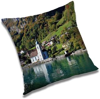 RADANYA Printed Cushion Cover with Filler Set 16x16 inch