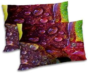 RADANYA Polyester Printed Pillow Covers ( Pack of 2 , Multi )