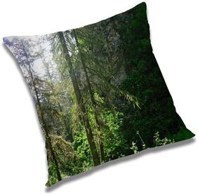 RADANYA Printed Cushion Cover with Filler Set 18x18 inch