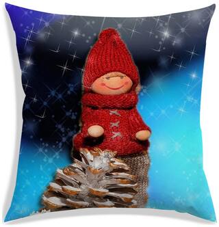 RADANYA Printed Cushion Cover 20x20 inch