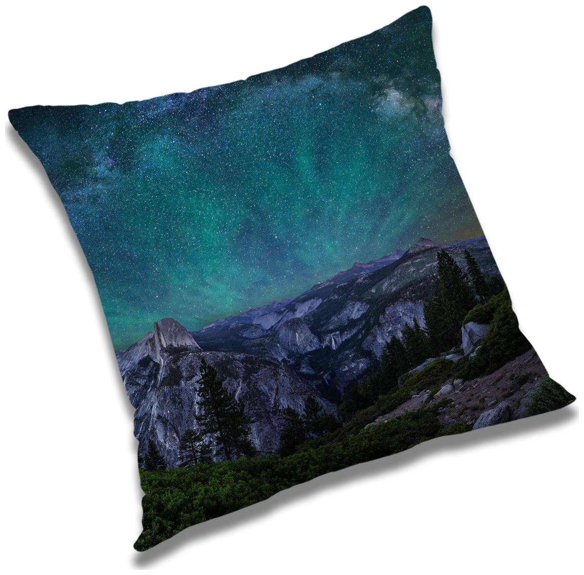 

RADANYA Printed Cushion Cover with Filler Set 18x18 inch