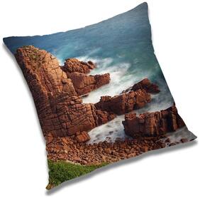 RADANYA Printed Cushion Cover with Filler Set 24x24 inch