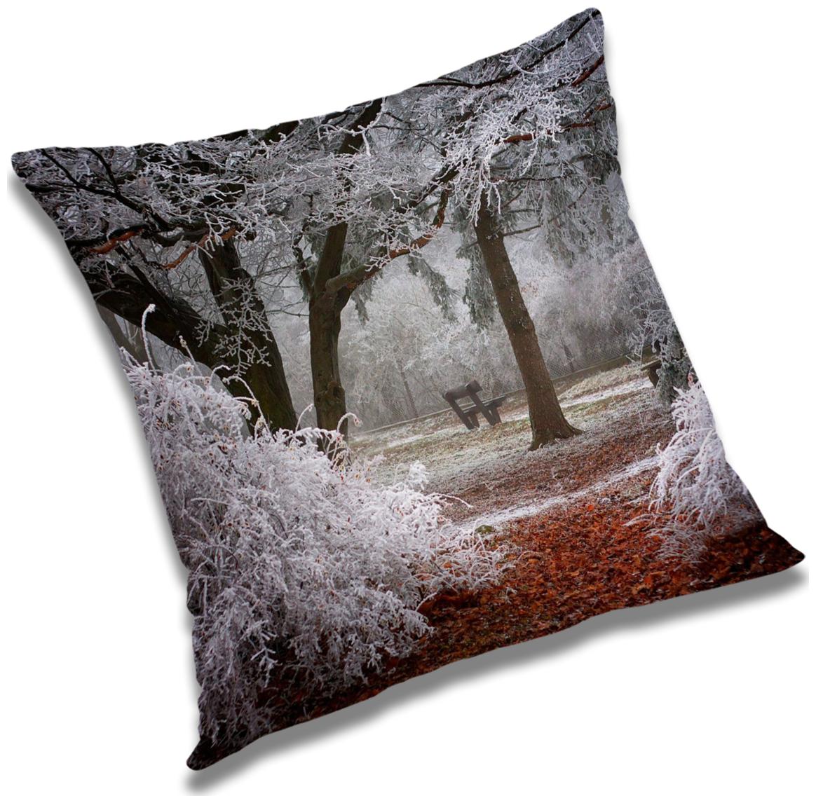 

RADANYA Printed Cushion Cover with Filler Set 16x16 inch